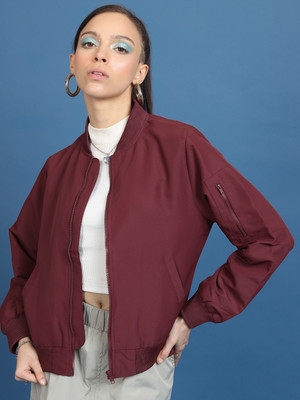 Tokyo Talkies Full Sleeve Solid Women Jacket