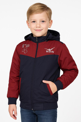 QB CLUB Full Sleeve Colorblock Boys Jacket