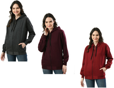 KAVYA Full Sleeve Solid Women Jacket
