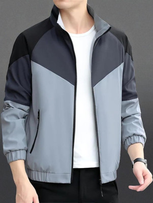The Harry Hub Full Sleeve Colorblock Men Jacket