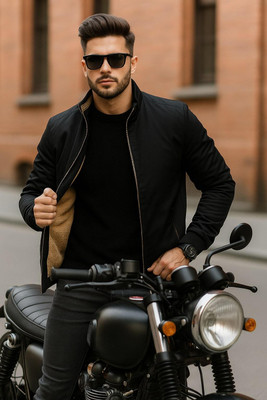 NYSINE Full Sleeve Solid Men Jacket