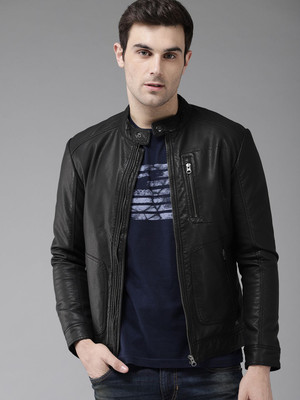 Roadster Full Sleeve Solid Men Biker/Riding  Jacket