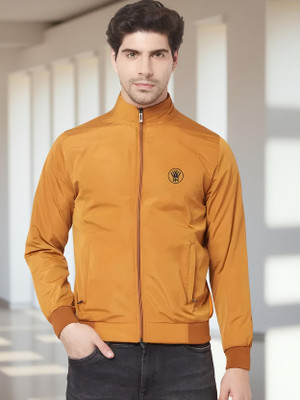 BRIGHTKRAFTS Full Sleeve Solid, Printed Men Jacket
