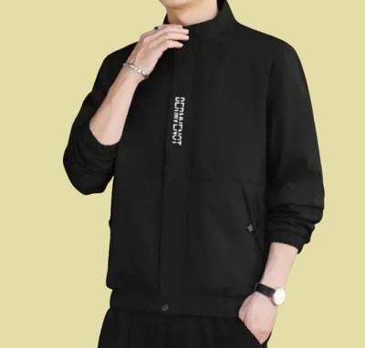 ynam Full Sleeve Solid Men Jacket