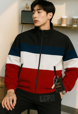 Jammy & Kammo Full Sleeve Colorblock Men Jacket