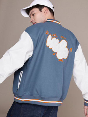 WROGN Full Sleeve Colorblock Men Jacket