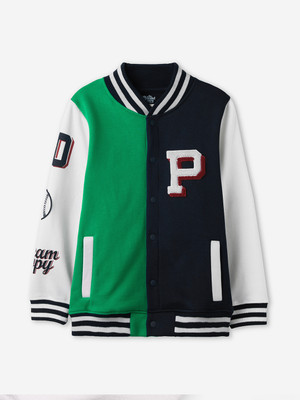 The Souled Store Full Sleeve Graphic Print Boys Jacket