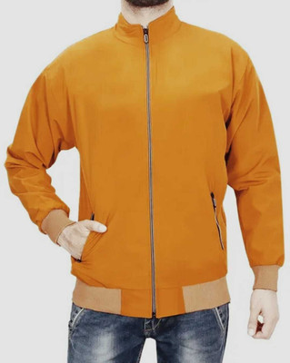 Rozebee Full Sleeve Solid, Printed Men Jacket