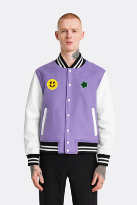 Oiin Full Sleeve Colorblock Men Jacket