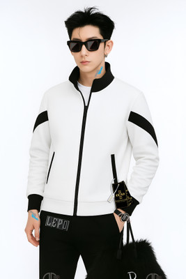 Badnaam Full Sleeve Striped Men & Women Jacket