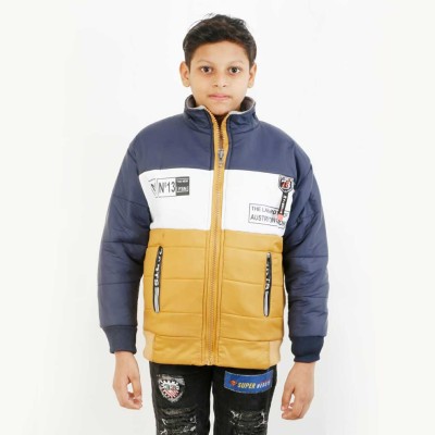 LQT Full Sleeve Colorblock Boys Jacket