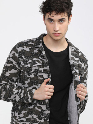 HIGHLANDER Full Sleeve Printed Men Jacket