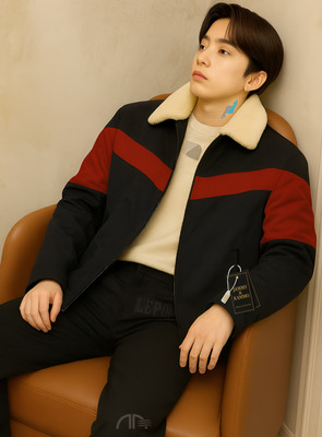Jammy & Kammo Full Sleeve Solid Men Jacket