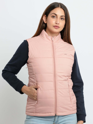 Status Quo Sleeveless Solid Women Jacket
