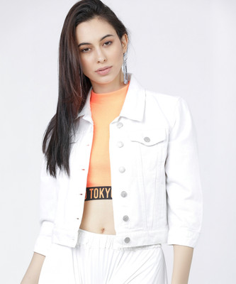 Tokyo Talkies Full Sleeve Solid Women Jacket