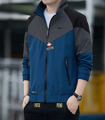 FUTSE PENO Full Sleeve Colorblock Men & Women Jacket