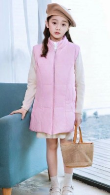 PP TRENDS Sleeveless Solid Girls Jacket