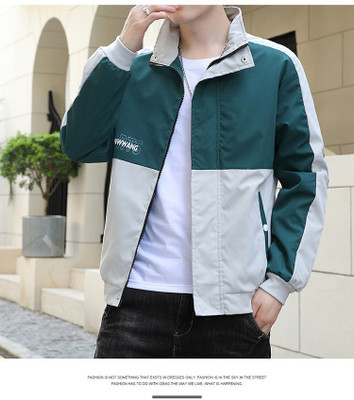Plus91 Full Sleeve Colorblock Men Jacket