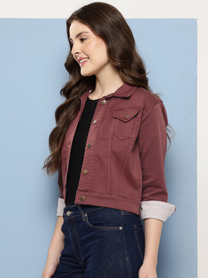 Aarika Full Sleeve Printed Women Denim Jacket