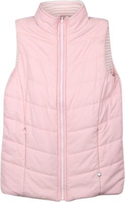 MONTE CARLO Sleeveless Solid Girls Jacket