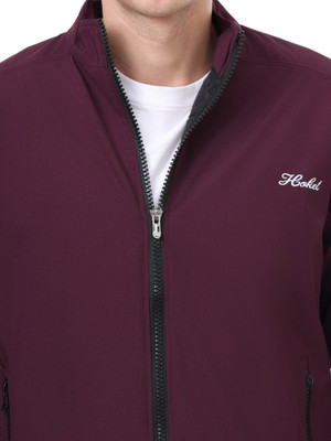 HOKET Full Sleeve Solid Men Jacket