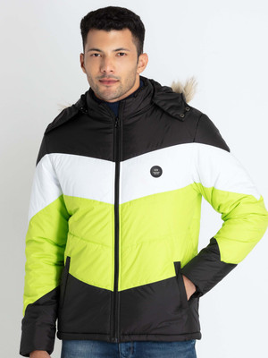 Status Quo Full Sleeve Colorblock Men Jacket