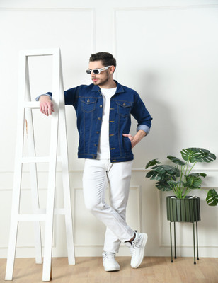 Linaria Full Sleeve Solid Men Jacket