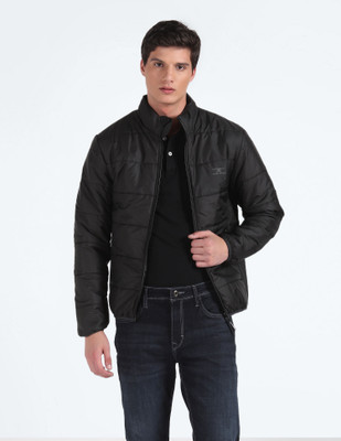 FLYING MACHINE Full Sleeve Solid Men Jacket