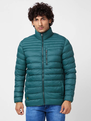 Spykar Full Sleeve Solid Men Jacket