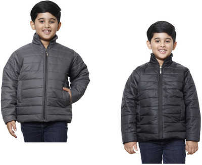 Indistar Full Sleeve Solid Boys Jacket