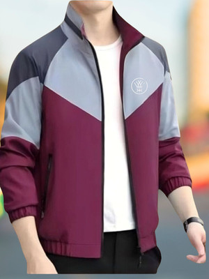 HouseOfCommon Full Sleeve Colorblock Men Jacket
