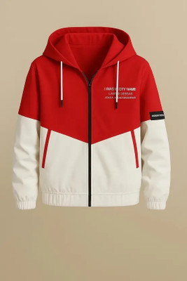 AZYHUB Full Sleeve Colorblock Men Jacket