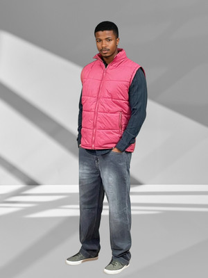 KOTTY Half Sleeve Solid Men Jacket