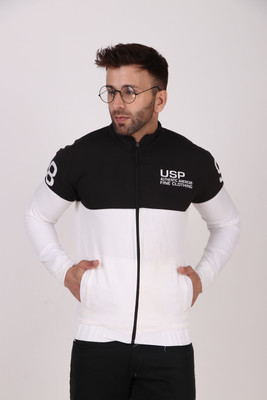 Plus91 Full Sleeve Colorblock Men Jacket