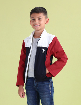 U.S. POLO ASSN. Full Sleeve Colorblock Baby Boys Jacket