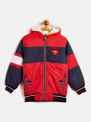 DUKE Full Sleeve Colorblock Boys Jacket