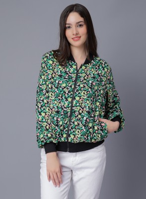 NUEVOSDAMAS Full Sleeve Printed Women Jacket