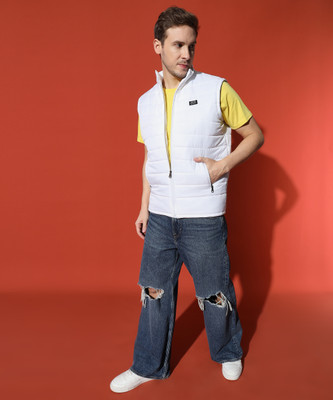DUCOHIVE Half Sleeve Self Design Men Jacket