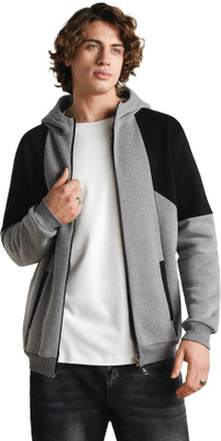 RIDHUDEE Full Sleeve Colorblock Men Jacket