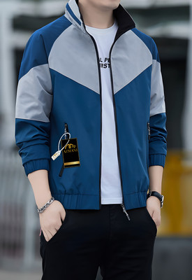 Azmani Full Sleeve Colorblock Men Jacket