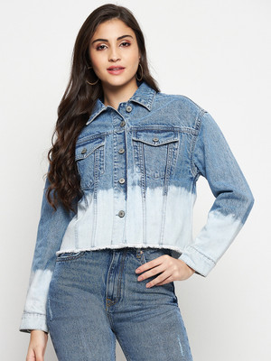 MADAME Full Sleeve Washed Women Jacket