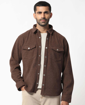RARE RABBIT Full Sleeve Solid Men Jacket