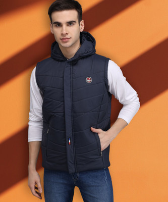 Brayles Half Sleeve Solid Men Jacket