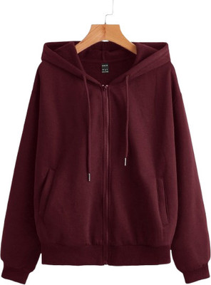 RRSFASHIONMART Full Sleeve Solid Women Jacket