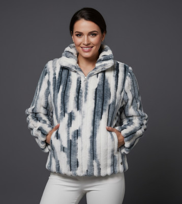 Wineberry Full Sleeve Self Design Women Jacket