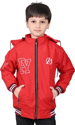 QB CLUB Full Sleeve Printed Boys Jacket