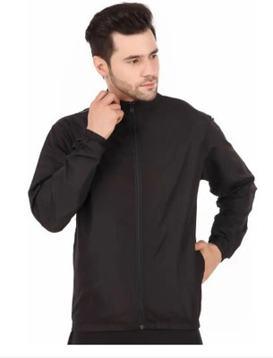 Tritika Full Sleeve Self Design Men Jacket