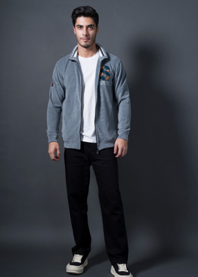 Nostrum Full Sleeve Solid Men Denim Jacket