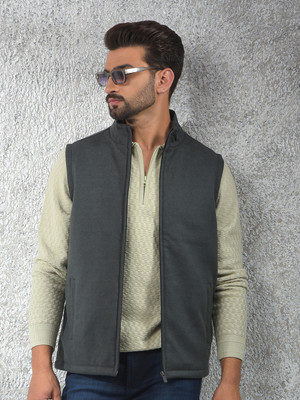 CRIMSOUNE CLUB Sleeveless Solid Men Jacket