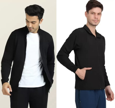 JVBRANGI Full Sleeve Solid Men Jacket